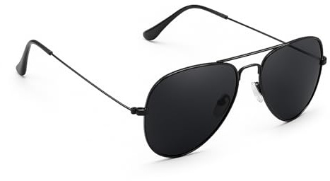 Nevoluxer Fliegerbrille polarisiert mit UV400 Schutz – Sonnenbrille Jungen 8 Jahre & Mädchen – Stilvolle Kinder Sonnenbrillen ab 10 – Leichtes Metall, robust, modisch