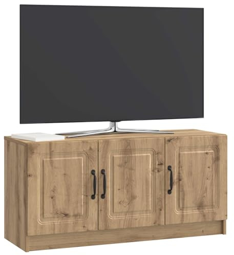 vidaXL TV-Schränk Artisan-Eiche 99 x 34,5 x 47 cm Holzwerkstoff, Wohnzimmer, moderner Stauraum, rechteckiger TV-Ständer, vielseitiger Mediamöbel, stylisches Regal