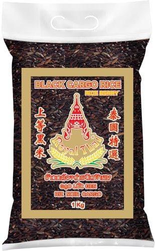 ROYAL THAI RICE - Riz noir long grain (Rice Berry) - 1 X 1 KG