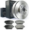 Bremsen/BREMSSCHEIBEN + BREMSBELÄGE VORNE NB PARTS GERMANY 10042582