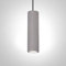 Paco Home LED Pendant Luminaire, GU10, Lamp for Living Room Dining Room Kitchen, Height Adjustable, Colour: Concrete-Grey, Light Bulb: Without Bulb