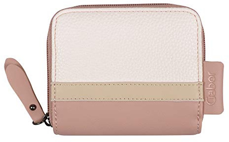 Gabor bags Geldbörse mit Reißverschluss Damen Granada Sport, Weiß, one size, Portemonnaie, Geldbörse Damen