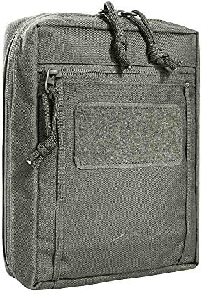 Tasmanian Tiger TT Tac Pouch 6.1 IRR Rucksack Zusatz-Tasche Molle-System kompatibel, Zubehör-Tasche für EDC, Werkzeug oder kleine Erste Hilfe Sets, 20 x 15 x 6 cm, Steingrau-Oliv IRR