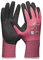 Gebol Master Flex Lady, 1 Paar Arbeitshandschuhe mit PPU-Nitril-Beschichtung, Nitrilhandschuhe dermatologisch getestet, Gartenhandschuhe mit Grip für Damen, Größe XS (Gr. 6), Farbe: Rosa