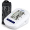 Blutdruckmessgerät Oberarm, Blutdruckmessgeräte für den Heimgebrauch, Einstellbare Blutdruckmessgerät große Manschette, Blood Pressure Monitor LCD-Display, 120 Sätze Speicher USB Batterien, Weiß