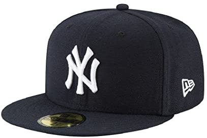 New Era Baseball - New York Yankees - Cap, Kappe, Fitted, 59Fifty - - blau - 7 3/8-59cm (L)