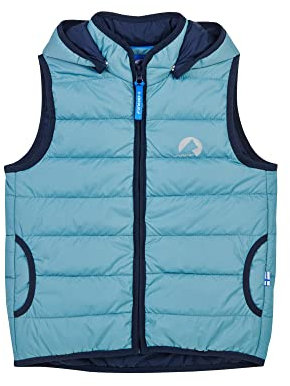 Finkid Vanuli Blau, Kinder Isolationsweste, Größe 100-110 - Farbe Smoke Blue - Navy