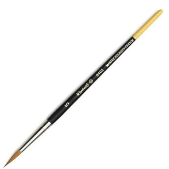 Dal Molin Pinceau Ronde martre Pointe très Fine série 8402 n. 3 (Raphael)