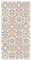 Panorama Alfombra Vinílica Cocina Baño - Varios Tamaños - (Hidráulica Triana Marrón 60x110 cm)