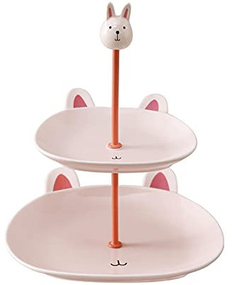 Frutero Cesta de frutas y verduras Soporte de pastel de 3 niveles Estante de personalidad para placa de fruta Estante creativo de mesa de postre de múltiples capas Soporte de exhibición de postre