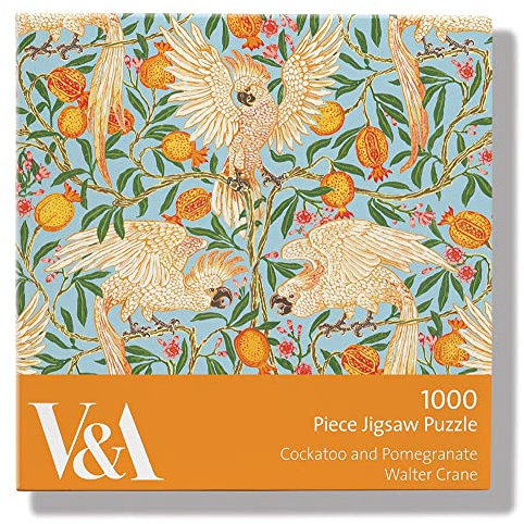 V&A Museum Cockatoo and Pomegranate 1000 Piece Jigsaw Puzzle