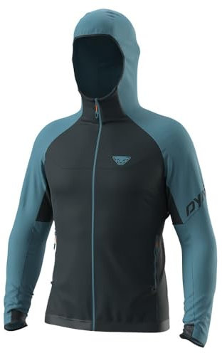 DYNAFIT M Transalper Polartec Hooded Jacket Colorblock - Polartec Vielseitige atmungsaktive Herren Fleece Kapuzenjacke,