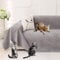 Loiion Grau Sofa Überzug, Kratzschutz Sofa Katze, Couch Katzenschutz, Sofaüberwürfe Loveseat Abdeckung, Sofabezug Wasserdicht Tierhaare, Rutschfester für Haustiere Kinder Hund Katze Kratzer,340x180cm