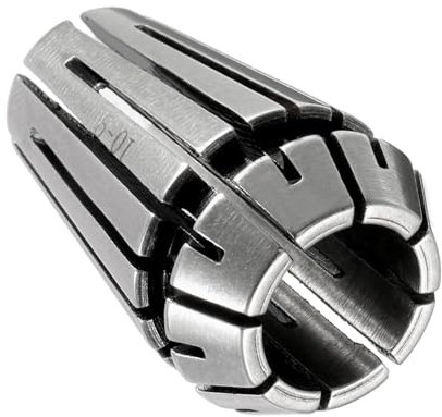 CoCud Portabrocas de Pinza de Resorte, Pinza de Resorte Er-16 de 10 mm de Diámetro de Sujeción, Portabrocas de Desmontaje Conveniente de Acero 40Cr para Máquina de Grabado Cnc