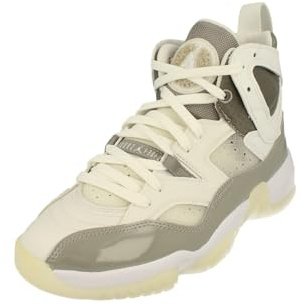 NIKE Air Jordan Jumpman Two Trey Womens Trainers DR9631 Sneakers Shoes (UK 4.5 US 7 EU 38, Medium Grey White 002)