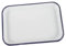 Alipis Bandeja para Hornear Antiadherente de Calidad Bandeja Esmaltada para Horno Rectangular de Conducción Rápida del Calor Bandeja para Horno para Panificadora de Pizza para El Hogar