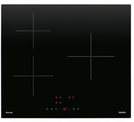 Plaque de cuisson induction BRANDT - 3 Foyers - 6x59x52 cm - TI321B
