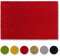 Carpido rutschfeste Kokosmatte - 40 x 60 cm Rot - nachhaltige Naturfaser für den überdachten Außenbereich - 100% Kokos Fußmatte - Antibakterielle Türmatte