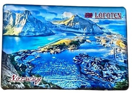 Lofoten Souvenir Norwegen Magnet Norway Fridge Magnet Norwegen Reise, Lofoten Magnet, Lofoten Nordland Geschenk, Lofoten Souvenir.