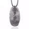 2022 Vintage Fingerabdruck Anhänger Halskette für Frauen Halsketten & Anhänger Schmuck Statement Suspension Choker Lange Halsketten