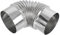 Holibanna Stainless Steel Elbow Chimney Flue Pipe for Fire Stove Exhaust Durable Flexible Air Vent for Burning Heating Stove