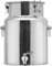 201 Pot a Lait INOX Bidon De Transport De Lait De Ferme Bidon De Baratte À Lait Pot Seau À Vin Baril Seau À Eau Huile Réservoir À Thé KK,withfaucet-5L