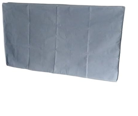 HAJHI Hanging Tv Cover Non-Woven Dustproof All-Inclusive for 30-65in Lcd Flat/Curved Tv Anti-Scratch Tv Protective Film for Factories(S/30-32inches,Grey)