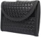 Zktfyshk Sacchetti piatti in lattice guanti in pelle PU Organizzatori Basketweaves Supporti per guanti usa e getta
