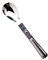 BESTonZON Cucharas Plegables Inoxidable 304 5 Unidades Portátiles para Café Lavavajillas Diseño Compacto Utensilios de Cocina Camping y Picnic