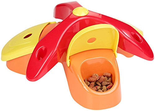 Sweetypet Hunde-Lernspielzeug: Strategie- und Intelligenz-Spiel für Hunde, pflegeleicht & rutschfest (Denkspielzeug, Aktivspielzeug, Katzenspielzeug)