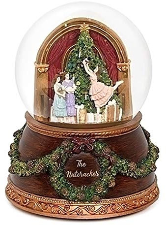 Boule à Neige Casse-Noisette en résine 6 x 4,5 cm 100 mm