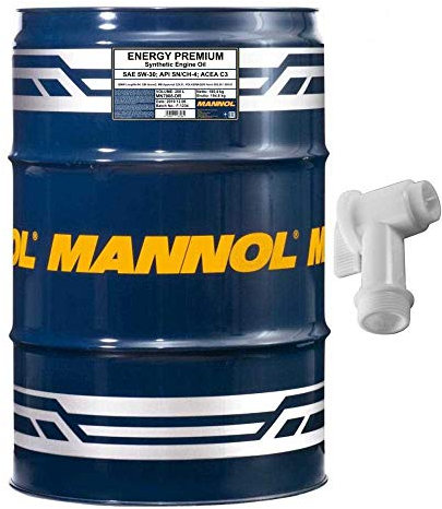 208 L MANNOL Energy Premium 5W-30 Leichtlauf Motoröl API SN/CH-4 ACEA C3 Hahn SAE LL-04 MB 229.51 505.01/505.00/502.00 GM dexos2