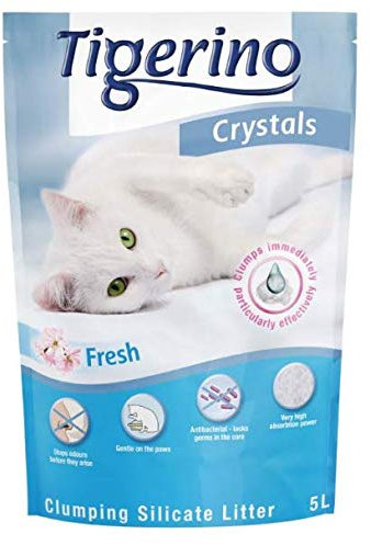 Tigerino Crystals Fresh - Klumpendes Katzenstreu