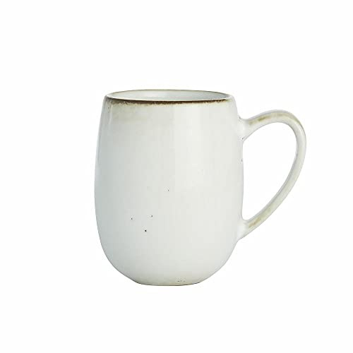 Lene Bjerre Tee-Tasse mit Henkel Amera Kaffee-Becher Amera, Keramik, 270ml White Sands