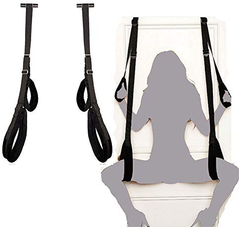 Roiz Kit de Formation de Suspension de Porte Jouets pour l'étirement de Pilate de Yoga de Couple