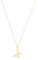 Amor Kette mit Anhänger 925 Sterling Silber Damen Halsschmuck, 42+3 cm, Gold, Schmetterling, Kommt in Schmuck Geschenk Box, 2031777