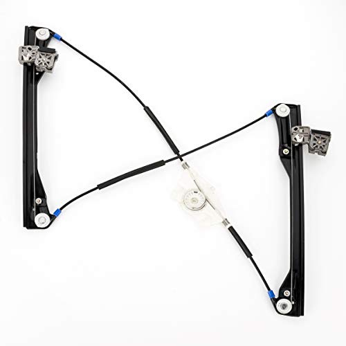 LST Manueller Fensterheber mechanisch vorne rechts für 2/3 Türer | Kompatibel mit VW Golf 4 IV 1J1 1997-2005, Fensterführung, Fensterhebermechanismus