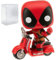 Marvel: Deadpool Parody - Deadpool on Scooter Funko Pop! Rides Vinyl Figure (Bundled with Compatible Pop Box Protector Case)