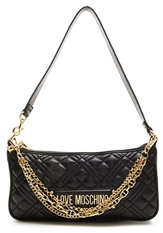 Love Moschino Damen Jc4258pp0gka000 Schultertasche, Schwarz