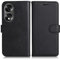 DENDICO Coque pour Huawei Honor 70, PU en Cuir Coque Portefeuille Étui Housse, Design Classique TPU Coque pour Huawei Honor 70, Noir