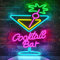 SIGNSHIP Cocktail coloré néon signe pour décoration murale bar à bière hommes cave Club chambre à coucher LED dimmable néon signe Hôtel Bar partie…