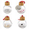 8 x Weihnachtskugeln zum Befüllen mit Likör oder Schnaps und witzgen Sprüchen Ø ca. 6 cm - Christbaumkugeln zum Füllen mit Schnaps - Befüllbare Weihnachtskugeln - Baumkugeln zum Befüllen