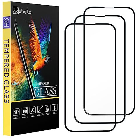 AKABEILA [Paquete de 3 protectores de pantalla para Xiaomi Redmi Note 13 Pro Plus 5G de vidrio templado Premium HD, dureza 9H, cobertura completa de 6.67 pulgadas