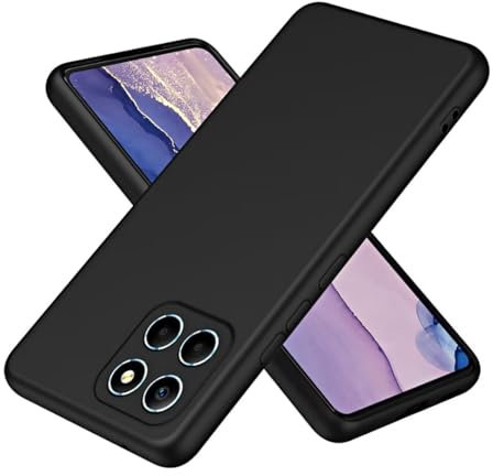 COMAKU Cover Custodia Case per Honor X8b, Ultra Sottile Morbido TPU Silicone Antiurto Anti-Graffio Protezione Copre - Nero