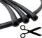 MAIL MORE Fuel Pipe - 10mm, 6mm, 5mm ID; 1m-5m Lengths & 8mm Fuel Hose - Petrol/Diesel/Water Compatible, Reinforced Rubber (5mm, 1M)