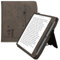 kwmobile Schutzhülle kompatibel mit Pocketbook Era/Era Color Flip Hülle - Cover mit Handschlaufe - Pusteblume Love Grau