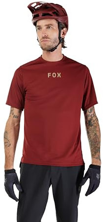 Fox Racing Ranger Herren Mountainbike-Trikot, kurzärmelig, Rost-Woodmark, Größe S