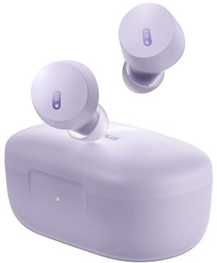 Baseus Bowie E18 - Auriculares inalámbricos Bluetooth 5.3, batería de 25 horas (morado)