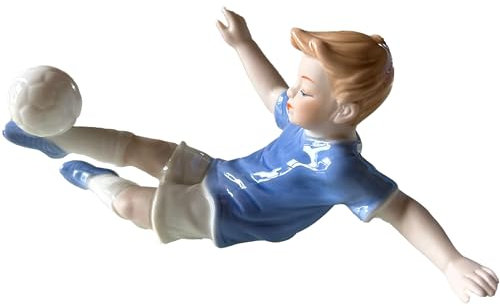 MTME Porzellan-Figuren, Kindheit, Erinnerungsstücke, Geschenke, Skulptur, Heimdekoration (Fußball spielend)