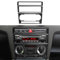 3-teiliges Carbon Fiber Innenraum-Set Kompatibel mit Audi A3 (2004-2012) / S3 (2008-2012) / RS3 (2011-2012) CD Panel Aufkleber Auto Interieur Zubehör